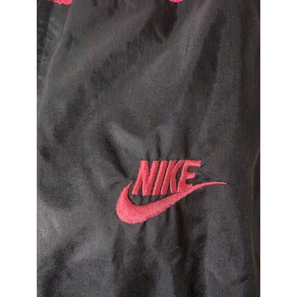 Vintage 90s Nike Spell Out Swoosh colorblock zip up track jacket lg - Picture 3 of 9